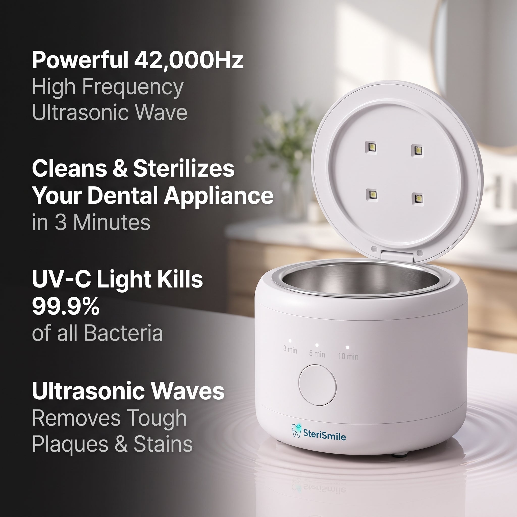 SteriSmile Ultrasonic Sanitizing Pod ONLY
