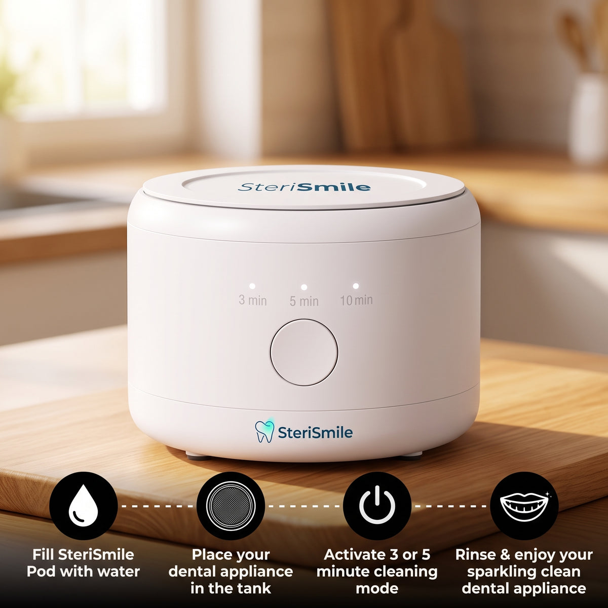 SteriSmile Ultrasonic Sanitizing Pod ONLY
